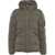 Stone Island Quilted down jacket Brown