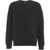 Stone Island Sweatshirt with detachable logo patch Black