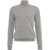 Daniele Fiesoli Cashmere turtleneck pullover Grey