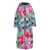 Sittingsuits Maxi eco-down coat "Come alive" Multicolor