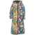 Sittingsuits Maxi eco-down coat "Van Gogh" Multicolor