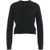 Roberto Collina Knit cardigan in Angora Black