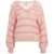 American Dreams Knit lurex pullover 'Katie' Pink