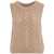 American Dreams Cable knit vest Brown