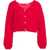 American Dreams Knit cardigan 'Cornelia' Red