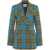 Otto d ame Blazer in tartan Blue