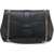 Orciani Leather bag with chain strap Black