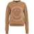 JOSHUAS Knit pullover with logo Brown