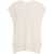 CRUSH Knit vest in cashmere White