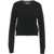 CRUSH Knit pullover in cashmere Black