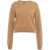 CRUSH Knit pullover in cashmere Brown