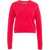 CRUSH Knit pullover in cashmere Red