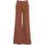 CLOSED Wide leg corduroy pants 'Glow-Up' Brown