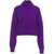 CRUSH Knit sweater with turtleneck Violet