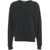 CLOSED Sweater with embroidered logo Black