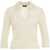 Liu Jo Knitted sweater with pearl collar White