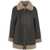 Hiso Shearling aviator jacket 'Dez' Brown