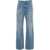 Dondup Wide Leg Jeans 'Francine' Blue