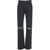 Dondup 'Francine' wide-leg jeans in stretch denim Black