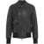 Giorgio Brato Bomber jacket in leather Black