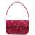 STAUD Beaded bag 'Tommy' Red