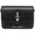 LOVE Moschino Shoulder bag with golden application Black