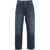 7 For All Mankind Straight Jeans 'Ryan Threadlike' Blue