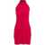 NORMA KAMALI Halter neck dress Red