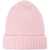 Le Bonnet Amsterdam Knit beanie in wool blend Rose