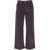 Nine in the morning Pants in ribbed cord 'Elsa' Violet