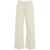 Nine in the morning Pants in ribbed cord 'Elsa' White