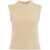 Otto d ame Knit vest in alpaca blend Beige