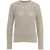 Herno Lurex knitted sweater Grey