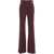 Elisabetta Franchi Crêpe palazzo pants Red