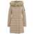 Peuterey Long down jacket 'Seriola ML 04' Beige