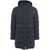 Herno Quilted down jacket Blue