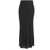 Kaos Satin maxi skirt Black