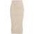 Kaos Cable knit tube skirt Beige