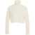 Kaos Cropped turtleneck sweater White