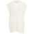 Kaos Oversize knit vest White