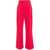 STAUD Pleated trousers 'Luisa' Red