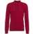 Roberto Collina Knitted sweater in merino wool Red