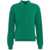 Roberto Collina Merino sweater with polo collar Green