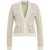 Blugirl Jacquard cardigan with glitter White