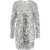 Semicouture Dress with sequins 'Archie' Silver