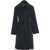 Max Mara Virgin wool coat 'Tigre' Blue