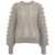 Twin-set Simona Barbieri Sweater with ruffled sleeves Grey