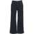 Liu Jo Denim Straight cropped jeans Blue