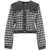 Liu Jo Denim Boucle denim jacket Black