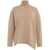 MVM Cashmere turtleneck sweater Beige